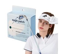 EAGLE PATCH UV Protection Golf Patches (Clear, 12 Pack) - Moisturizing Sunscreen Gel, Face Patches for Outdoor Activities, Skin Care, Sunscreen for Golfers