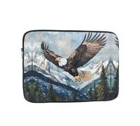 Eagle Patterned Laptop Case Essential Accessory for Commuting and Office Use - 12 inch