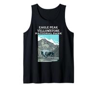 Eagle Peak Yellowstone National Park Wyoming Hiking Outdoors Tank Top