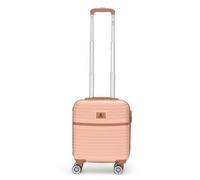Eagle Pink Abs Hardshell Underseat Cabin Suitcase 45 X 35 X 20 Cm Luggage Suitable For Easyjet