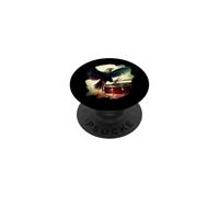 Eagle Playing Drums Funny Eagle Art Drummer Music Musician PopSockets Adhesive PopGrip
