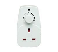 Eagle Plug In Dimmer Switch Single Gang 13A Adjustable Light Control