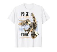 Eagle. Poise in motion, power in stillness. T-Shirt