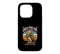 Eagle Pose Owl Named After A Bird Yoga Humor Case for iPhone 15 Pro