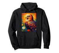 Eagle Post-Impressionism Pullover Hoodie