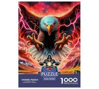 Eagle Premium Crafted Jigsaw Puzzle Offering Lasting Enjoyment, Featuring Fantasy And A Tasteful British-inspired Layout Suitable for Shared Moments 70x50cm/1000pcs