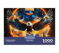 Eagle Premium Crafted Jigsaw Puzzle Offering Lasting Enjoyment, Featuring Fantasy And A Tasteful British-inspired Layout Suitable for Shared Moments 70x50cm/1000pcs