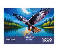 Eagle Premium Jigsaw Puzzle Designed for Relaxed Evenings, Featuring Fantasy with Refined British Visual Appeal, Suitable for Adults And Families Seeking Calm Focus 52x38cm/1000pcs