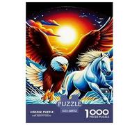 Eagle Premium Jigsaw Puzzle Designed for Relaxed Evenings, Featuring Fantasy with Refined British Visual Appeal, Suitable for Adults And Families Seeking Calm Focus 52x38cm/1000pcs
