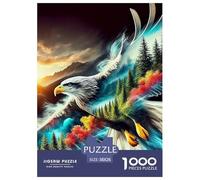 Eagle Premium Paper Jigsaw Puzzle Created for Mindful Evenings at Home, Centred on Fantasy And Offering A Rewarding Sense of Progress And Calm Focus 38x26cm/1000pcs