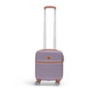 Eagle Purple Abs Hardshell Underseat Cabin Suitcase 45 X 35 X 20 Cm Luggage Suitable For Easyjet