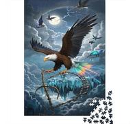 Eagle Puzzles 1000 Piece Fly Decoration Puzzle for Adults And Kids Gift High Difficulty Game Challenging Puzzles 1000pcs (75x50cm)