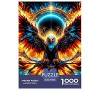 Eagle Puzzles 1000 Piece for Adults 3D High Definition Animals Wildlife Jigsaw Puzzle Challenging 70x50cm/1000pcs