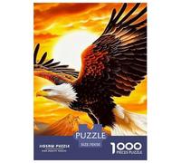 Eagle Puzzles 1000 Piece for Adults 3D High Definition Animals Wildlife Jigsaw Puzzle Challenging Games 70x50cm/1000pcs