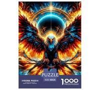 Eagle Puzzles 1000 Piece for Adults Jigsaw Puzzles 3D High Definition Animals Wildlife Jigsaw Puzzles Educational Games 38x26cm/1000pcs