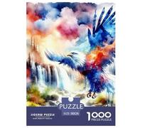 Eagle Puzzles 1000 Piece for Adults Jigsaw Puzzles 3D High Definition Animals Wildlife Jigsaw Puzzles Challenging Games 38x26cm/1000pcs