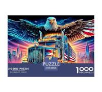 Eagle RiderSpectacular 1000-Piece Jigsaw Puzzles for Adults Showcasing The Spectrum of Impossible-to-Difficult Challenging Puzzle Games - These Spectacular Jigsaw Puzzles Engage Adults And Kids Age 1