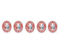 Eagle Scout Cake Side Borders - Eagle Scout Logo Cake Wrap, 3 Borders per Sheet for Scout Court of Honor & Celebrations