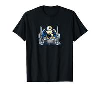 Eagle Semi Truck Design T-Shirt