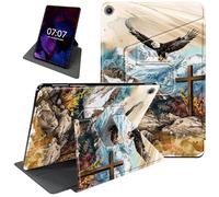 Eagle Soaring High 360 Rotating Smart Stand Case for iPad 9th/8th/7th Gen, Auto Wake/Sleep