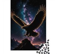 Eagle Soaring through The Cosmos 1000 Piece Jigsaw Puzzle, 70x50cm/1000pcs, for Adults, Screen-Free Leisure, Family Time And Year-Round Leisure
