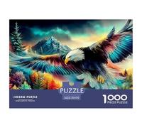 Eagle SoaringOverwhelming 1000-Piece Jigsaw Puzzles for Adults A Crusade Through Impossible, Hard, And Difficult Challenging Puzzle Games - The Most Prestigious Gift for Adult And Teenage Conquerors