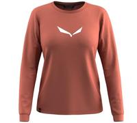 Salewa Eagle Solidlogo Dry T-Shirt Women, Red, XS