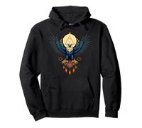 Eagle, Spirit Guardian Power, Animal, Totem Shamanic Pullover Hoodie