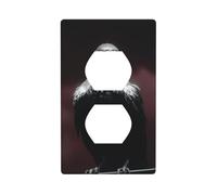 Eagle Standing Outlet Cover Light Switch Cover Decorative 1 Gang Wall Plate for Kitchen Room Bathroom Size 7x11.4cm