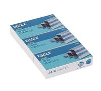 Eagle Staples, #24/6 staples, 1000/box, 3-pack, 3000 pcs in total