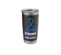 Eagle Strong Despite the Struggle - Eagle Syndrome Stainless Steel Insulated Tumbler