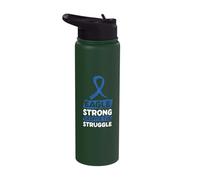 Eagle Strong Despite the Struggle - Eagle Syndrome Stainless Steel Insulated Water Bottle