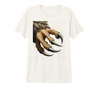 Eagle Talon Art Featuring Realistic Wildlife Illustration Premium T-Shirt