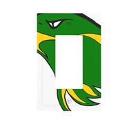 Eagle Team Logo Modern Single-Gang Switch Wall Plate â€“ Premium Pc Material Decorative Cover with Full-Panel Printed Design, Easy Installation for Residential & Commercial Use