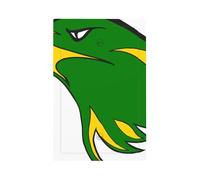 Eagle Team Logo Modern Single-Gang Switch Wall Plate â€“ Premium Pc Material Decorative Cover with Full-Panel Printed Design, Easy Installation for Residential & Commercial Use