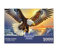 Eagle Thoughtfully Produced Jigsaw Puzzle Ideal for Unwinding after Busy Days, Featuring Fantasy within A Harmonious And Enjoyable Assembly Flow 38x26cm/1000pcs