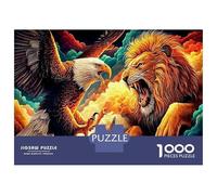 Eagle Throne Jigsaw Puzzles Puzzles for Adults Kids. 1000 Piece Interesting Impossible Challenge Toy Educational Game Home Decoration for Educational Games Gifts 70x50cm/1000pcs
