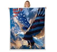 Eagle Throw Blanket Blanket Soft Cozy Blankets For Couch Camping Travel 125x150cm