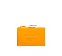 Eagle Top Zip Pouch Orange Emporio Armani Mango One Size