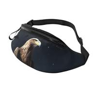 Eagle Under The Stars Fanny Pack for Men Women, Fashion Festival Fanny Pack, Travel Sport Walking Waist Bag