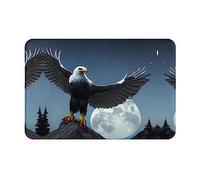 Eagle Under The Stars Floor Mats Dirt Trapper Door Mat Non Slip Doormat For Pets Dogs Front Door 40 X 60Cm