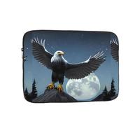 Eagle Under The Stars Patterned Laptop Sleeve Bag, 15 Inch Shockproof Slim Laptop Bag Briefcase Carrying Laptop Cover