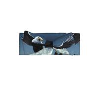 Eagle under the stars Printed baby bow headband - super soft elastic headband, suitable for newborns, parties, photo shoots and daily wear,