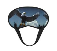 Eagle Under The Stars Printed Eye mask, for Sleeping, Light-Blocking, Soft and Comfortable, Elastic Band