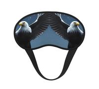 Eagle Under The Stars Universal Lightweight Eye Mask: Great for Travel, Office Naps and Shift Work. Provides a Comfortable Sleeping Environment