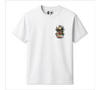 Eagle v Snake T-Shirt Rum Knuckles White L
