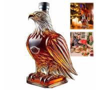 Eagle Whiskey Bottle, Funny Whiskey Eagle Bottle, Eagle Whiskey Glass, Whiskey Tasting Glasses, Unique Glass Decanter for Whiskey Decanter, Whiskey Glasses for Men, Gift for Whiskey Lovers (1PCS)