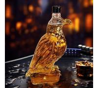 Eagle Whiskey Bottle, Unique Glass Decanter for Whiskey Decanter Set, Whiskey Eagle Decanter Gifts for Men Dad, Husband, Home Bar Decoration for Whiskey Lovers