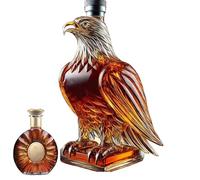Eagle Whiskey Decanter - Jack Daniels Eagle Bottle | Whiskey Eagle Glass Decanter | Funny Whiskey Eagle Bottle | Eagle Whiskey Decanter | Glass Whiskey Decanter Animal Statue Bottle