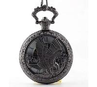 Eagle Wing Clam Openwork Retro Handicraft Eagle Machinery Pocket Watch Wall Forms Success People Sign Souvenirs Decorate Gift for Father